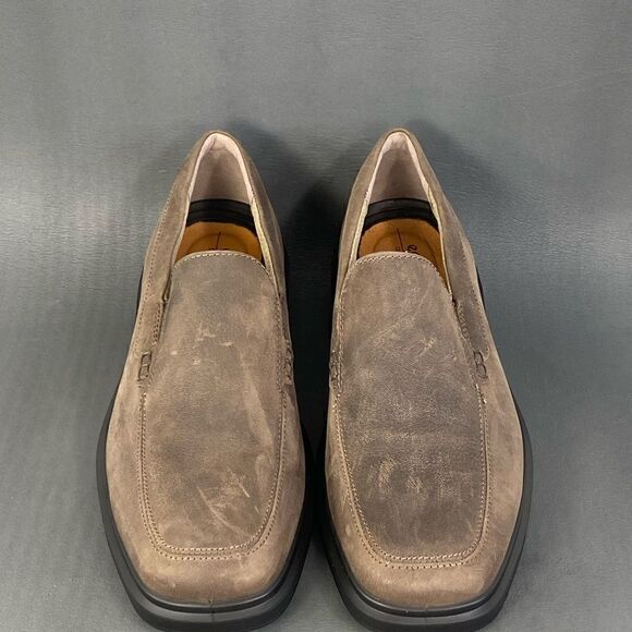 Ecco Brown Leather Loafers main image 5